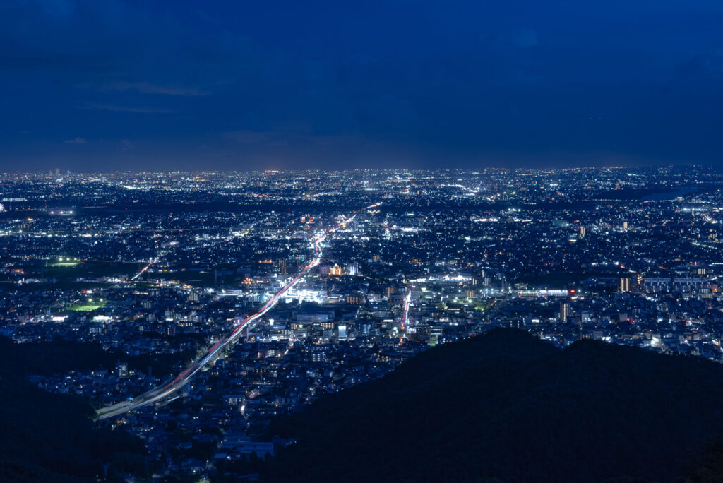 岐阜城夜景