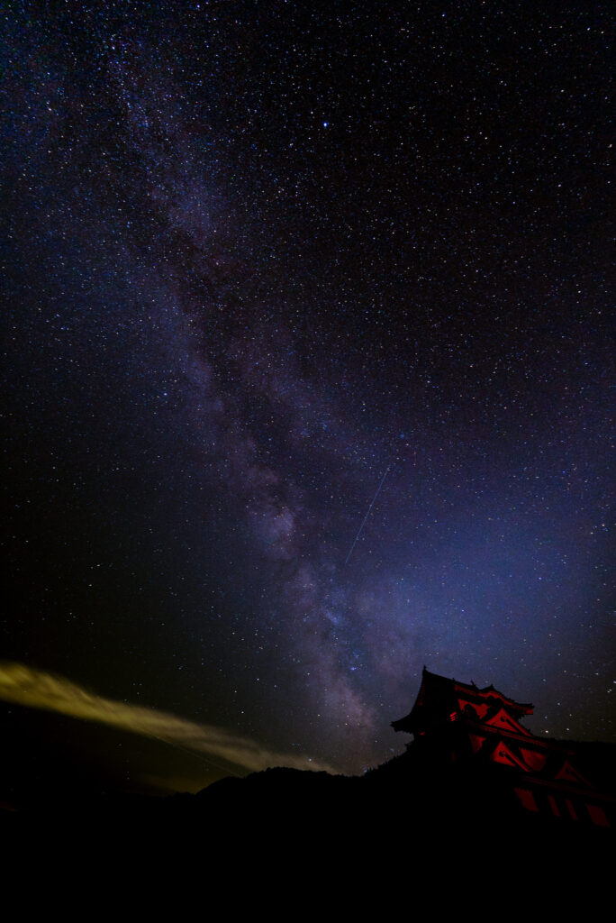 岐阜県藤崎城天の川